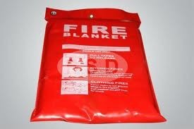 Fire blanket بطانية حريق